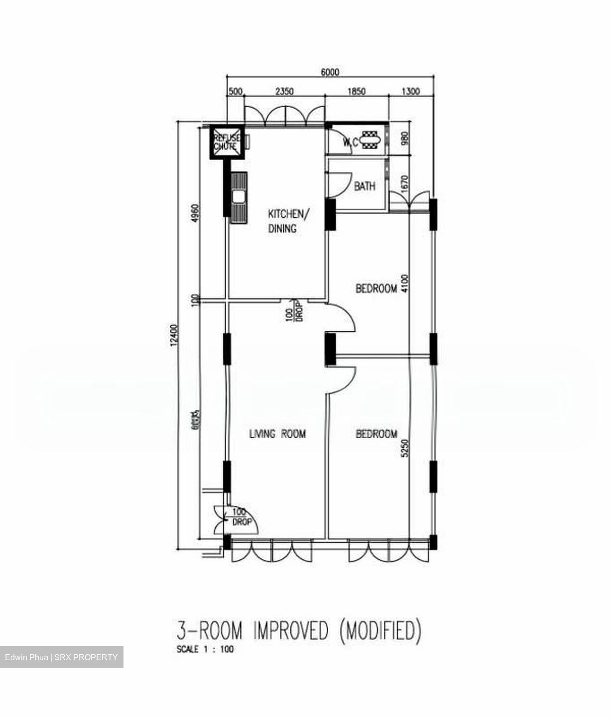 Blk 263 Waterloo Street (Central Area), HDB 3 Rooms #540726391